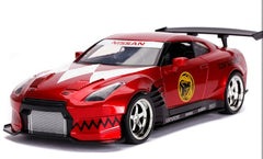 Nissan GT R (R35) 2009 Candy Red with Red Ranger 1:24 - 35391