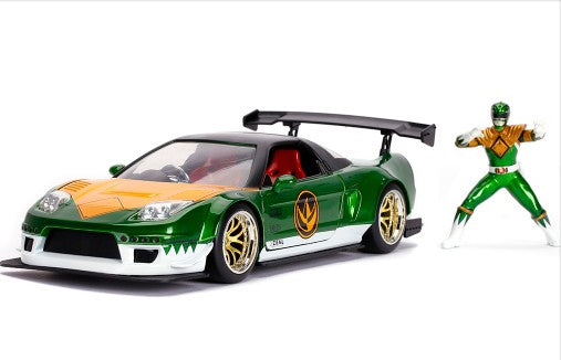 Honda NSX Type R Japan Spec 2002 Candy Green with Green Ranger 1:24 - 35403