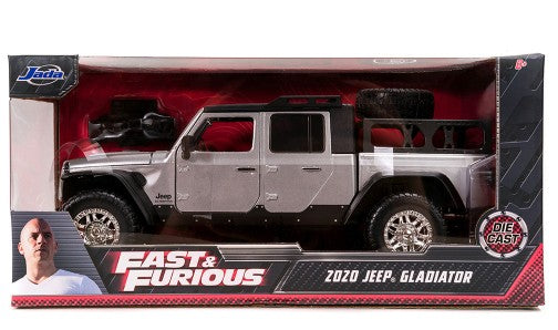 Jeep Gladiator 2020 "Fast & Furious 9" Silver 1:24 - 35404