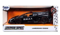 Lamborghini Veneno 2013 S.W.A.T. Primer Black 1:24 - 35456