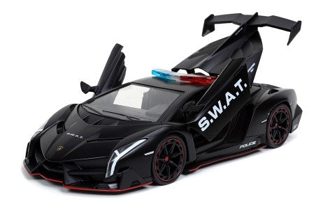 Lamborghini Veneno 2013 S.W.A.T. Primer Black 1:24 - 35457