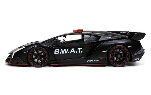 Lamborghini Veneno 2013 S.W.A.T. Primer Black 1:24 - 35458