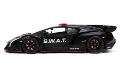 Lamborghini Veneno 2013 S.W.A.T. Primer Black 1:24 - 35458