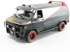 GMC Vandura 1983 "The A-Team" Weathered Version with Bullet Holes (1983-87 TV Series) 1:24 - 35480