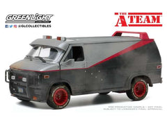 GMC Vandura 1983 "The A-Team" Weathered Version with Bullet Holes (1983-87 TV Series) 1:24 - 35482