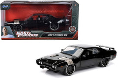 Plymouth GTX 1972 Dom's "Fast & Furious 8" black 1:24 - 35539