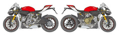 Ducati 1199 Panigale S Tricolore Kit 1:12 - 35665