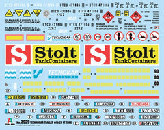 Semirimorchio Tecnokar  With 20 Tank Trailer Kit 1:24 - 35891