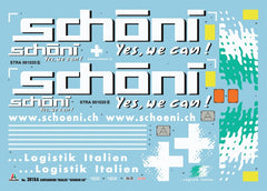 Semirimorchio Curtainside Trailer "Schoeni.ch" Kit 1:24 - 35909