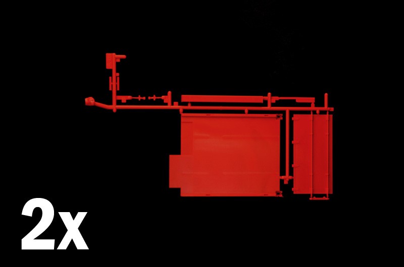 Semirimorchio Tecnokar 20 Container Trailer Kit 1:24 - 35932