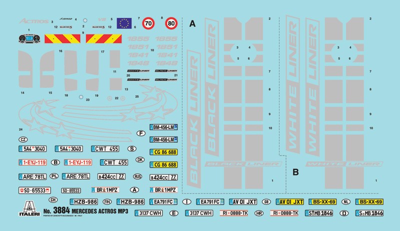Mercedes - Benz Actros MP3 Kit 1:24 - 35952