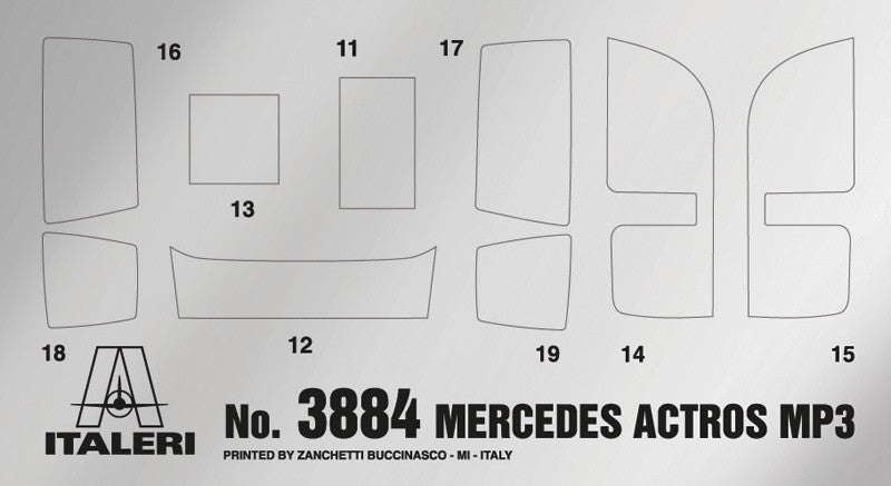 Mercedes - Benz Actros MP3 Kit 1:24 - 35953