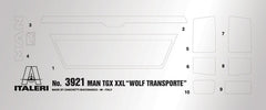 MAN TGX XXL "Wolf Transporte" Kit 1:24 - 35981