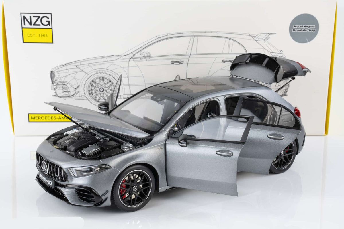 Mercedes-Benz A-Class A45S 2023 4-Matic AMG Mountain Grey 1:18-5