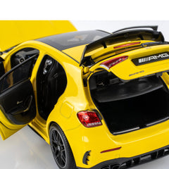 Mercedes-Benz A-Class A45S 2023 4-Matic AMG Sun Yellow 1:18-6