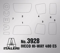 Iveco Hi-Way 480 E5 Low Roof Kit 1:24 - 36001