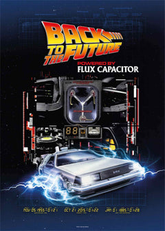 De Lorean "Back To The Future" Flux Capacitor Puzzle 1000 pz SD Toys - 36401
