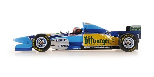Benetton Ford B195 Michael Schumacher winner Pacific GP 1995 1:18 - 36649