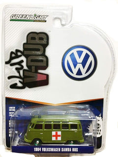 Volkswagen T2 1964 Ambulanza Militare "Club Vee-Dub series 8" 1:64 - 36705