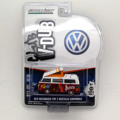 Volkswagen T2 1974 Westfalia Campmobile Peace "Club Vee-Dub series 8" 1:64 - 36716