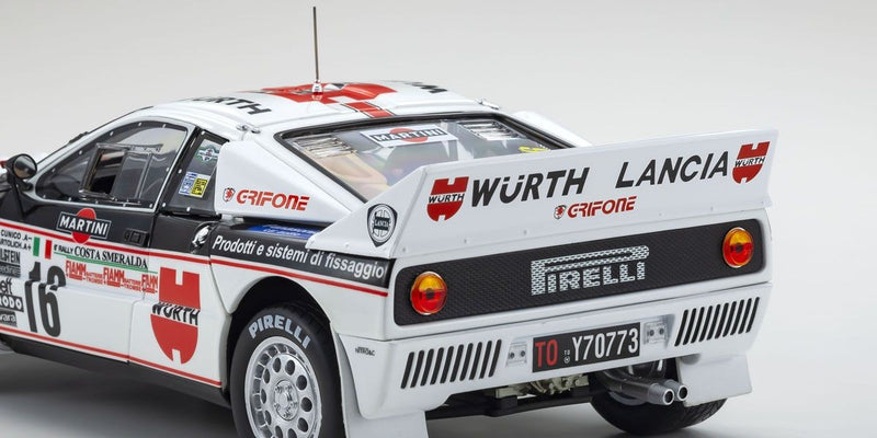 Lancia 037 Rally Grifone Würth 3rd Rallye Costa Smeralda 1983 Gianfranco Cunico - Ergy Bartolich 1:18 - 36858