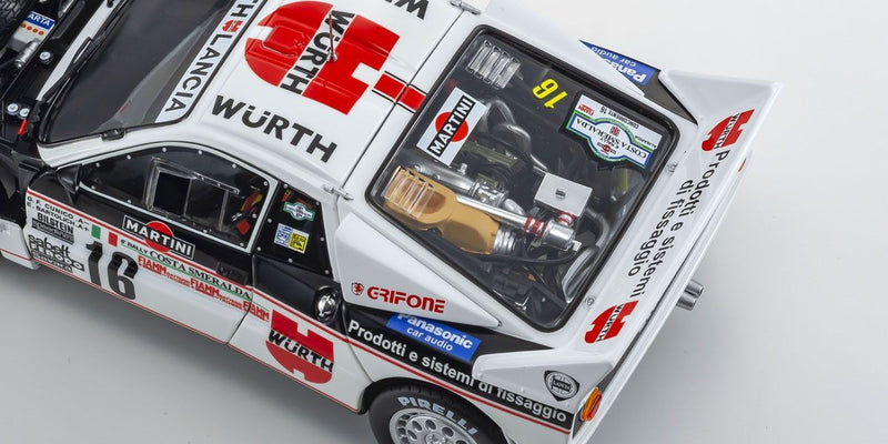 Lancia 037 Rally Grifone Würth 3rd Rallye Costa Smeralda 1983 Gianfranco Cunico - Ergy Bartolich 1:18 - 36861