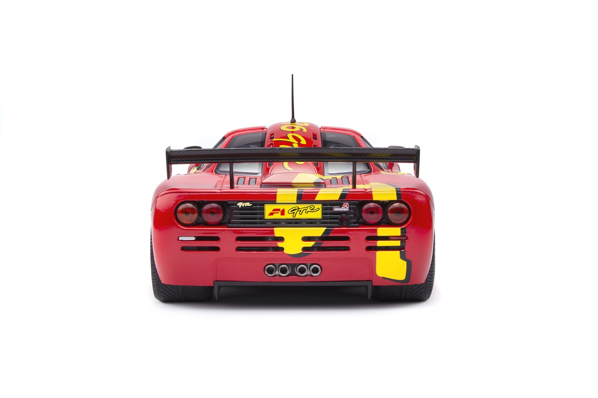 McLaren F1 GTR Launch Livery 1996 Red - Yellow 1:18 - 37015