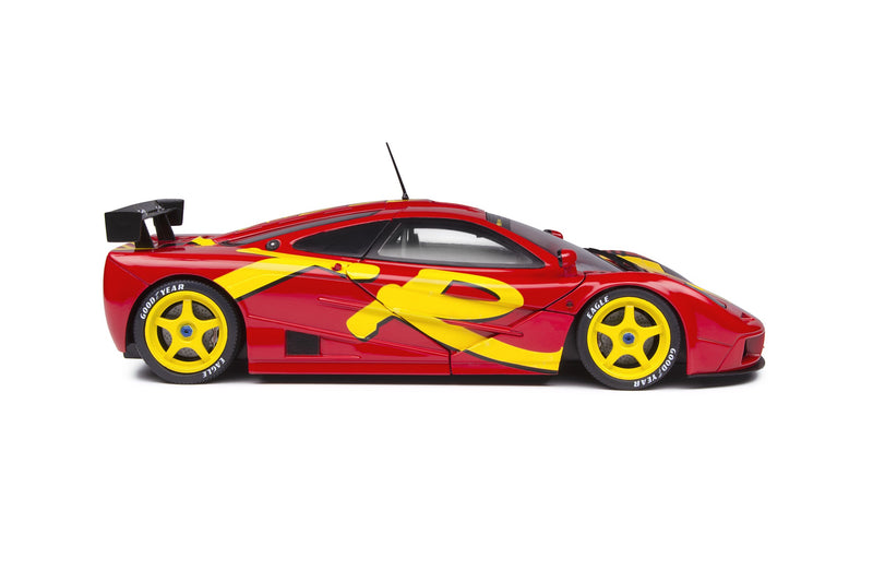 McLaren F1 GTR Launch Livery 1996 Red - Yellow 1:18 - 37017