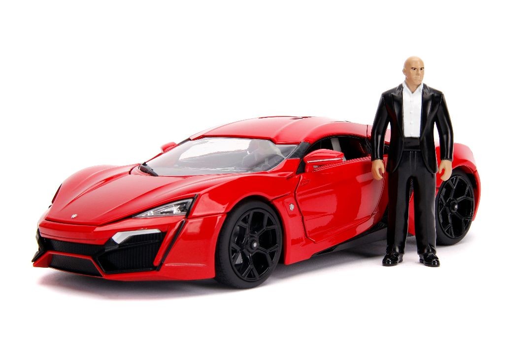 Lykan Hyper Sport "Fast And Furious 7" with figure 1:18 - 37097
