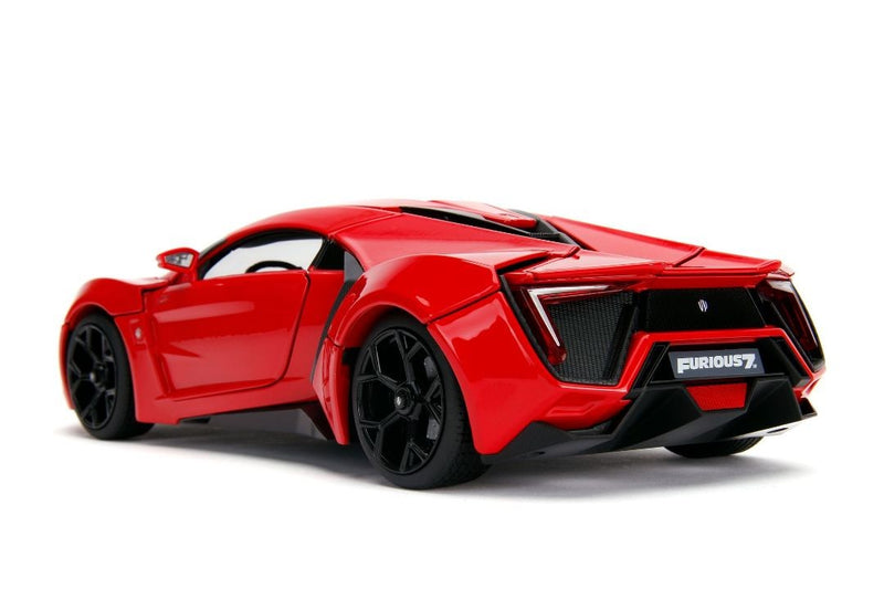 Lykan Hyper Sport "Fast And Furious 7" with figure 1:18 - 37103