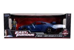 Nissan GT-R (R35) 2009 Fast & Furious 7 (2015) With figure 1:18 - 37123