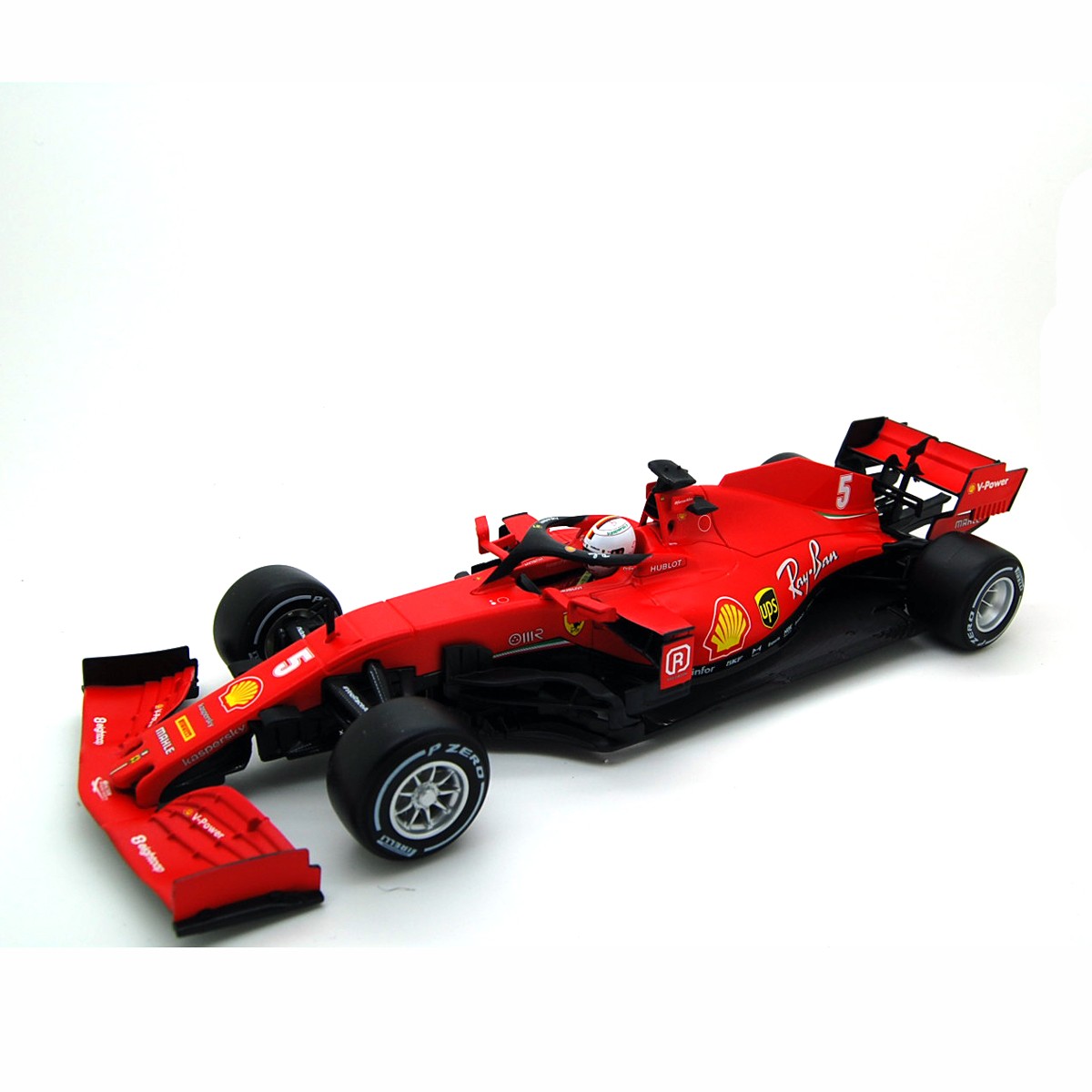 Ferrari F1 2020 SF1000 Austrian Gp Pirelli hard White Sebastian Vettel 1:18 - 37241