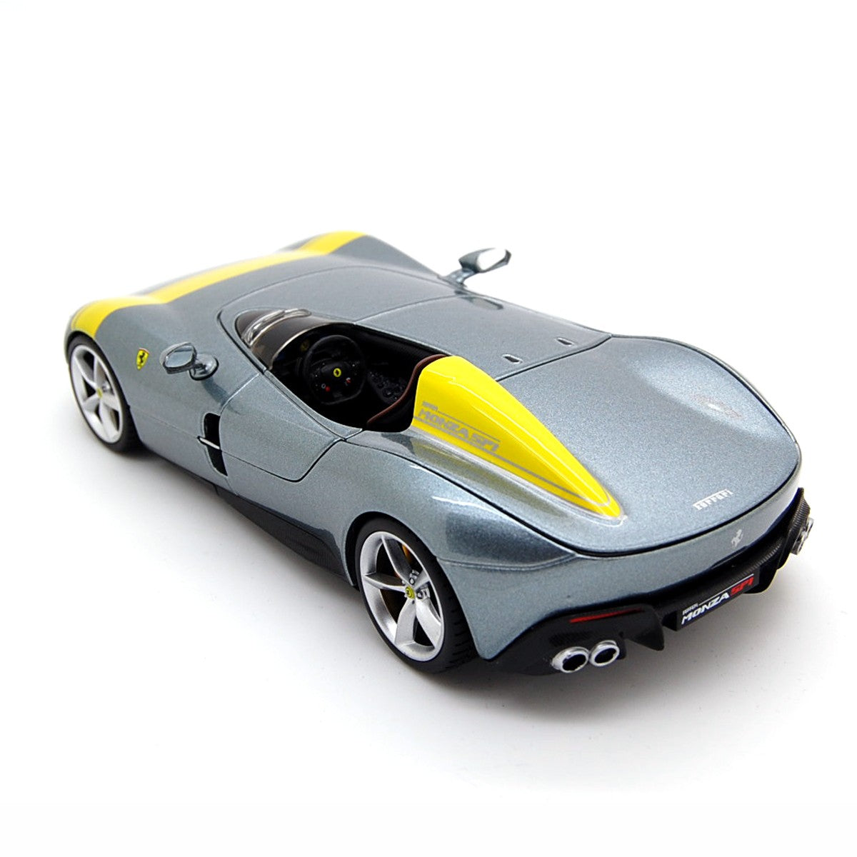 Ferrari Monza SP1 Silver decals yellow 1:24 - 37278