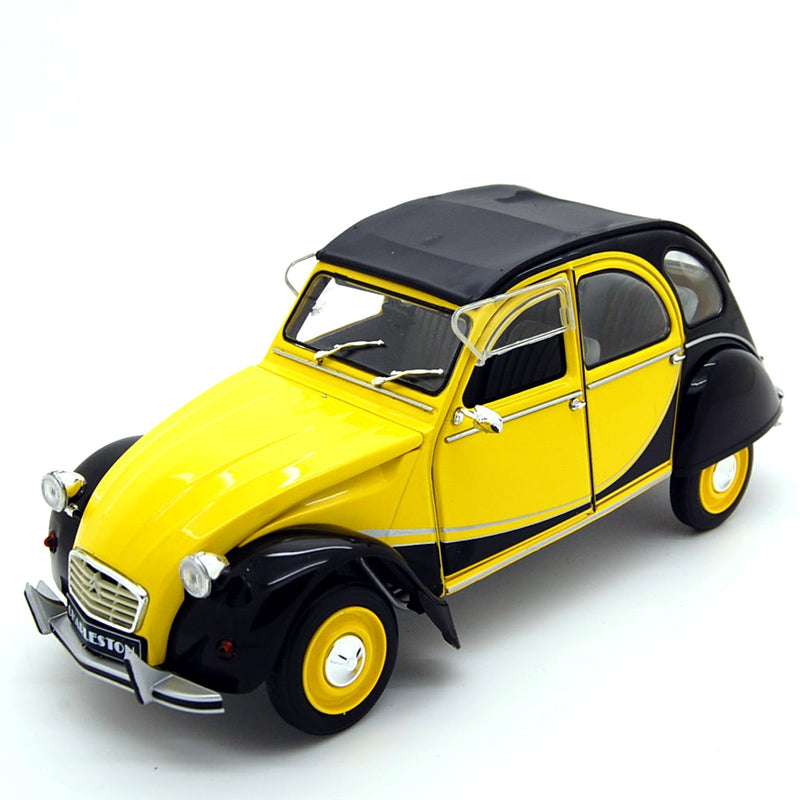 Citroen 2 CV Charleston 1982 Yellow / Black 1:18 - 37373