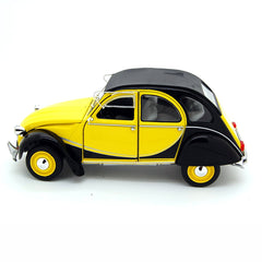 Citroen 2 CV Charleston 1982 Yellow / Black 1:18 - 37374