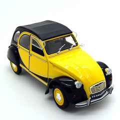 Citroen 2 CV Charleston 1982 Yellow / Black 1:18 - 37378