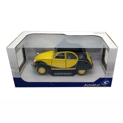 Citroen 2 CV Charleston 1982 Yellow / Black 1:18 - 37383