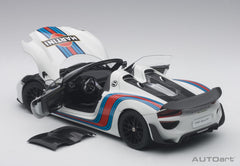 Porsche 918 Spyder 2010 Martini Livery 1:18 - 37542