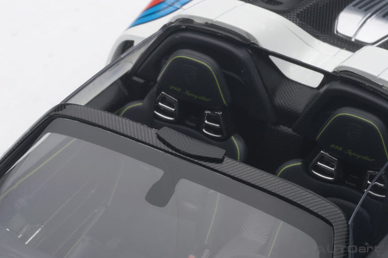 Porsche 918 Spyder 2010 Martini Livery 1:18 - 37543