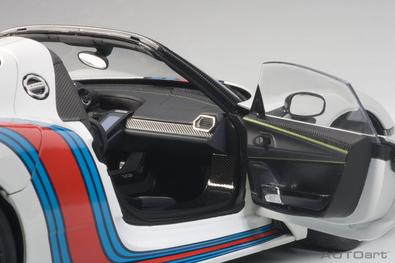 Porsche 918 Spyder 2010 Martini Livery 1:18 - 37546