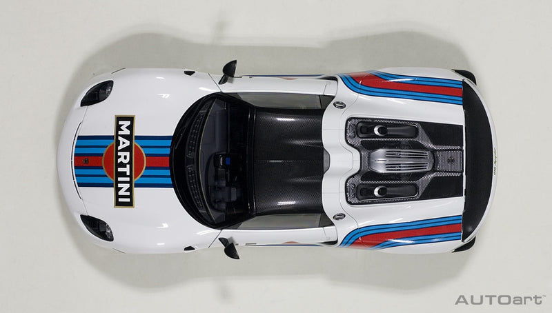 Porsche 918 Spyder 2010 Martini Livery 1:18 - 37549