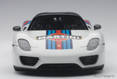 Porsche 918 Spyder 2010 Martini Livery 1:18 - 37551