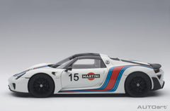 Porsche 918 Spyder 2010 Martini Livery 1:18 - 37553