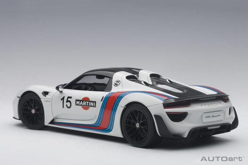 Porsche 918 Spyder 2010 Martini Livery 1:18 - 37554
