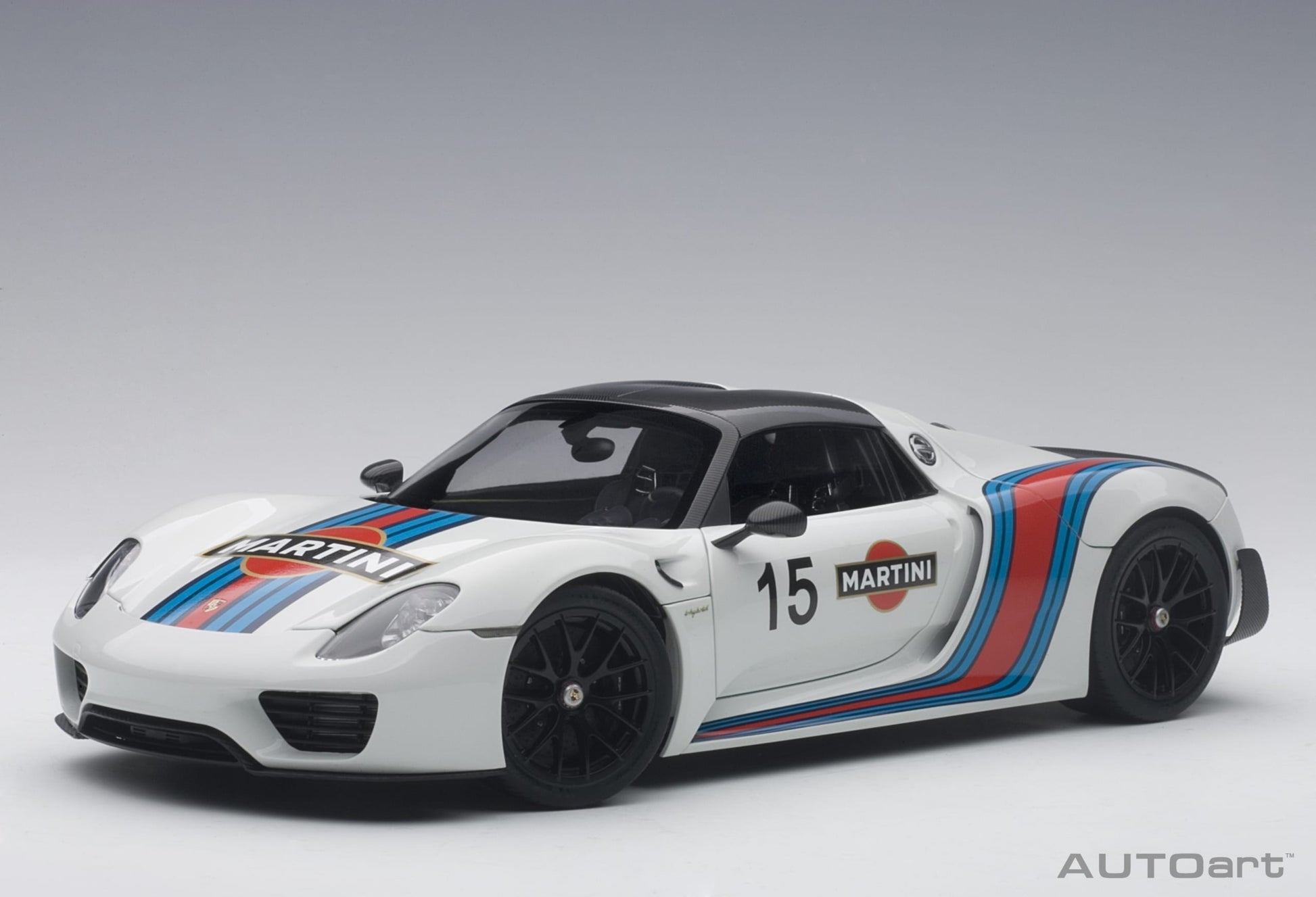 Porsche 918 Spyder 2010 Martini Livery 1:18 - 37555