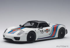 Porsche 918 Spyder 2010 Martini Livery 1:18 - 37555