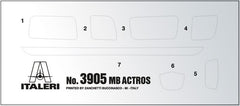 Mercedes Benz Actros MP4 Gigaspace Kit 1:24 - 3819