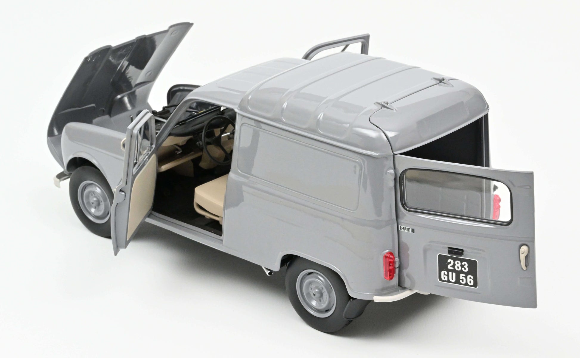 Renault 4 Fourgonnette 1965 Grey 1:18 - 38427
