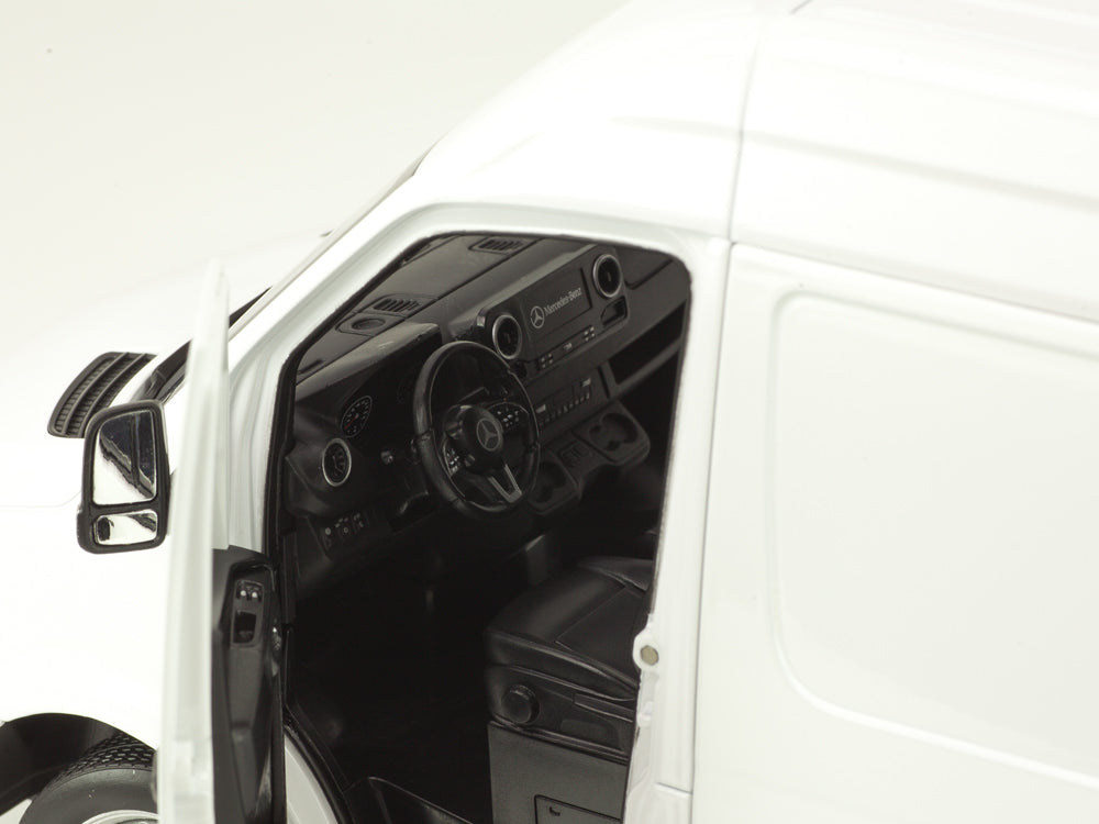 Mercedes-Benz Sprinter (W907) 2018 Arctic White 1:18-6