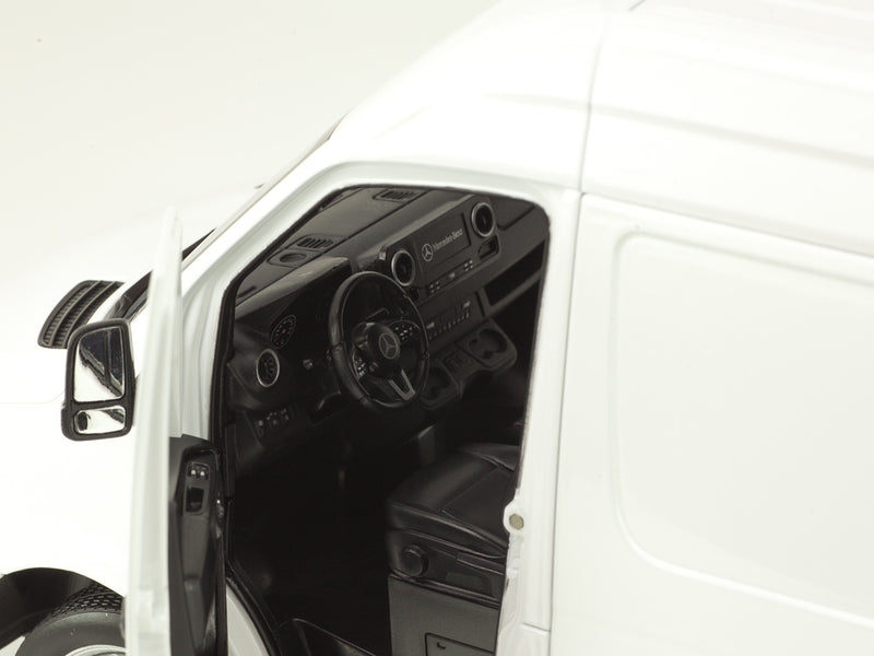 Mercedes-Benz Sprinter (W907) 2018 Arctic White 1:18-6